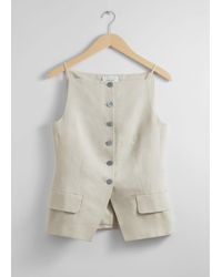 & Other Stories - Tailored Strappy Waistcoat - Lyst