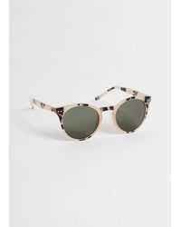 & Other Stories - Round Classic Sunglasses - Lyst