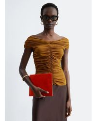 & Other Stories - Ruched Jersey Top - Lyst
