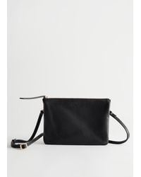 & Other Stories - Small Leather Crossbody Bag - Lyst