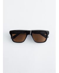 & Other Stories - Square-Frame Sunglasses - Lyst