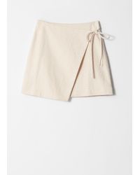 & Other Stories - Wrap Mini Skirt - Lyst