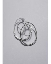 & Other Stories - Sculptural Swirl Earrings - Lyst