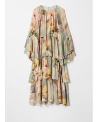 & Other Stories - Flounced Maxi Dress - Lyst
