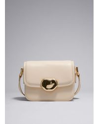 & Other Stories - Small Sculptural-buckle Leather Bag - Lyst