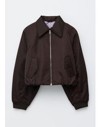 & Other Stories - Cropped Bomber Jacket - Lyst