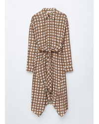 & Other Stories - Tie-Detail Midi Shirt Dress - Lyst