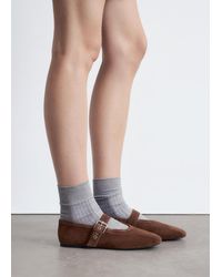 & Other Stories - Mary-Jane Ballet Flats - Lyst