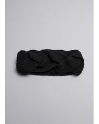& Other Stories - Braided Cashmere Headband - Lyst