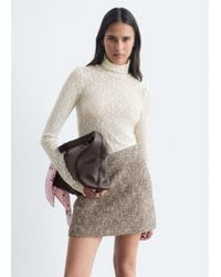 & Other Stories - Lace Turtleneck Top - Lyst