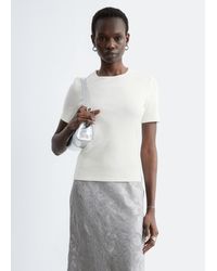 & Other Stories - Ribbed T-Shirt - Lyst
