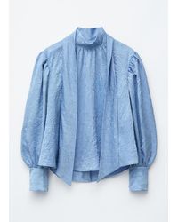 & Other Stories - Bow-Collar Blouse - Lyst