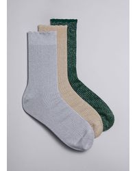 & Other Stories - 3-pack Socks Gift Set - Lyst
