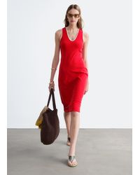 & Other Stories - U-Neck Midi Dress - Lyst