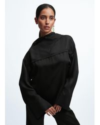 & Other Stories - Cowl Neck Shirt - Lyst