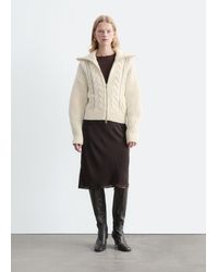 & Other Stories - Knee-Length Slip Skirt - Lyst