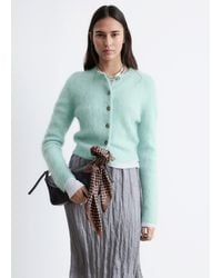 & Other Stories - Mohair-Blend Brushed Cardigan - Lyst
