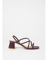 & Other Stories - Strappy Block Heel Sandals - Lyst