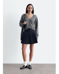 & Other Stories - Pleated Mini Skirt - Lyst