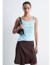 & Other Stories - Twist-Shoulder Jersey Top - Lyst