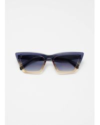 & Other Stories - Angular Cat Eye Sunglasses - Lyst