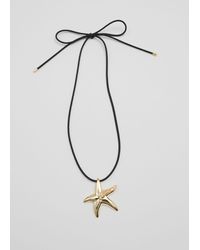 & Other Stories - Starfish Cord Necklace - Lyst