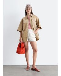 & Other Stories - Relaxed Denim Shorts - Lyst