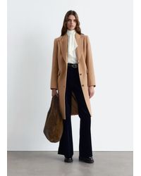 & Other Stories - Tailored Single-Breasted Coat - Lyst