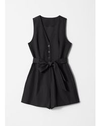 & Other Stories - Tailored Playsuit - Lyst