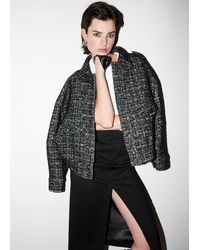 & Other Stories - Boxy Tweed Jacket - Lyst