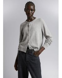 & Other Stories - Slim Cashmere Cardigan - Lyst