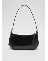 & Other Stories - Glossed-leather Shoulder Bag - Lyst