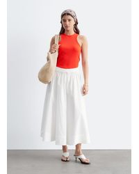 & Other Stories - Gathered A-Line Maxi Skirt - Lyst