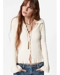 & Other Stories - Knitted Collar Cardigan - Lyst