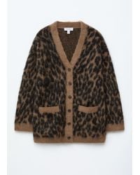 & Other Stories - Mohair-Blend Leopard Cardigan - Lyst