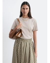 & Other Stories - Cotton Crew-Neck T-Shirt - Lyst