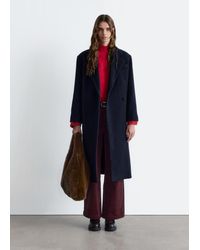 & Other Stories - Double-Breasted Wool Coat - Lyst