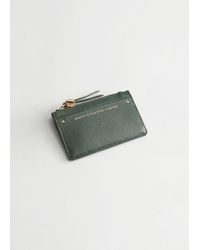 & Other Stories - Leather Card Wallet - Lyst