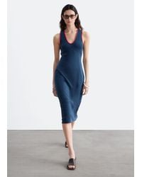 & Other Stories - U-Neck Midi Dress - Lyst