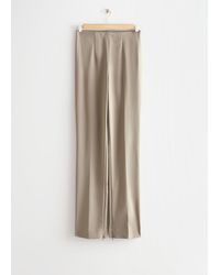 & Other Stories - Slim Zip-cuff Trousers - Lyst