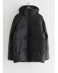 & Other Stories - Oversized Hooded Down Puffer Jacket - Lyst