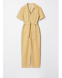 & Other Stories - Belted Corduroy Jumpsuit - Lyst
