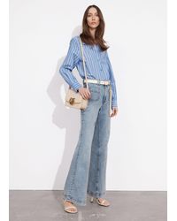 & Other Stories - Flared Patch-pocket Jeans - Lyst