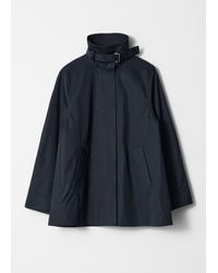 & Other Stories - A-Line Funnel-Neck Jacket - Lyst