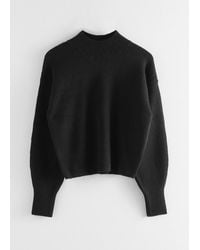 & Other Stories - Mock-Neck Sweater - Lyst