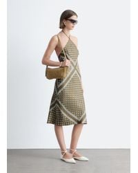 & Other Stories - Silk Halterneck Midi Dress - Lyst