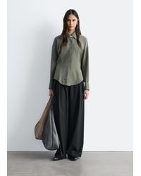 & Other Stories - Balloon-Sleeved Tapered Shirt - Lyst