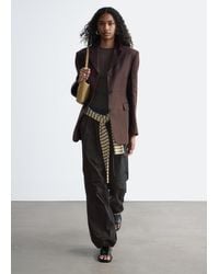 & Other Stories - Nylon Parachute Trousers - Lyst