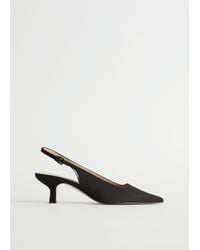 & Other Stories - Pointed Slingback Pumps - Lyst