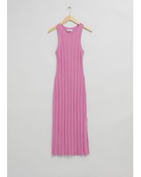 & Other Stories - Fitted Midi Tank Dress - Lyst